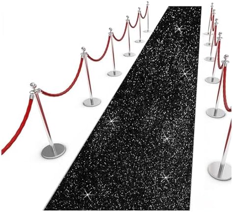 Elegant Wedding Aisle Runner Non Slip Washable Carpet
