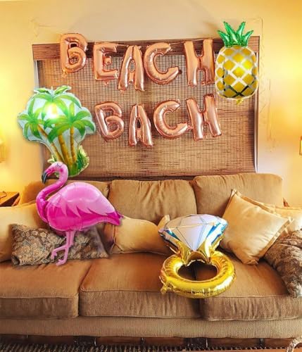 JeVenis Flamingo Balloon Set for Bridal Shower Party