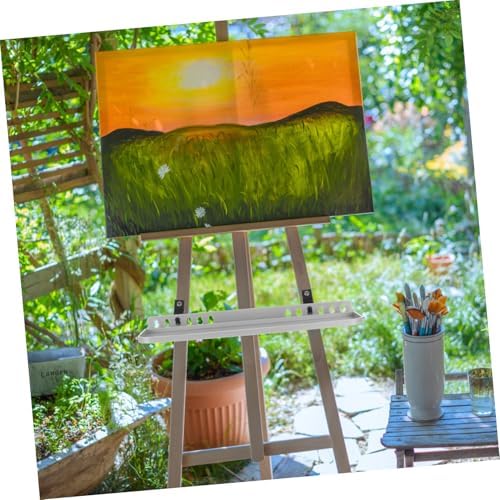 ULDIGI Easel Tray Hand Crank Detachable Paint Holder for Painting Students Lightweight and Storage