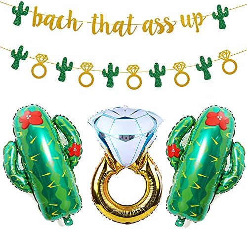 Mexico Fiesta Bachelorette Party Decor Balloons