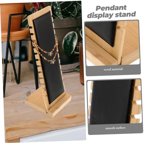 1pc Lightweight Freestanding Jewelry Display Stand for Necklaces and Chains