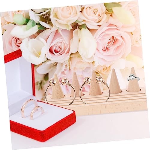 GALPADA 1set Simple Display Rack for Jewelry Cones and Earrings