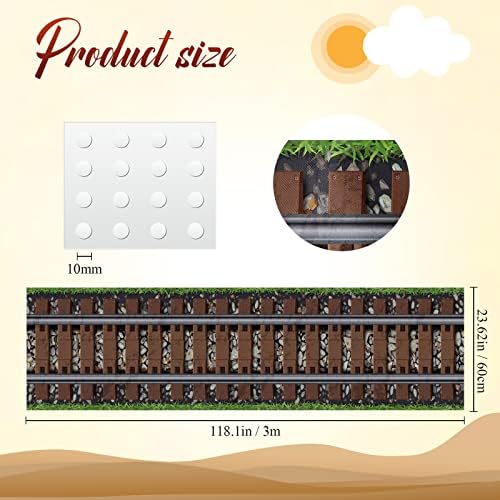 TaoBary 24 Inch x 10 Ft Western Aisle Runner