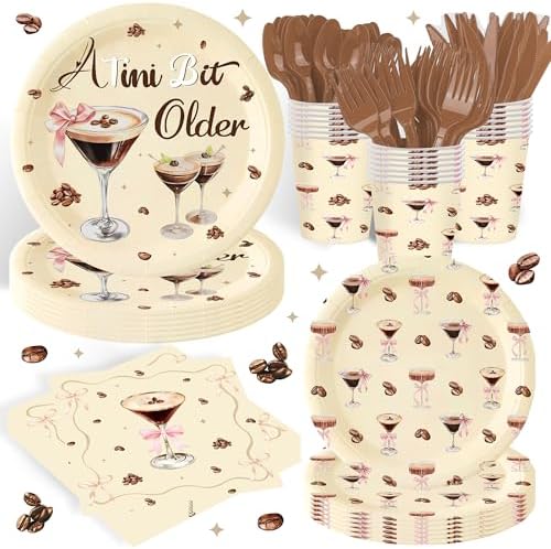 A Tini Bit Older 140 Pcs Party Supplies Set for 20 Guests