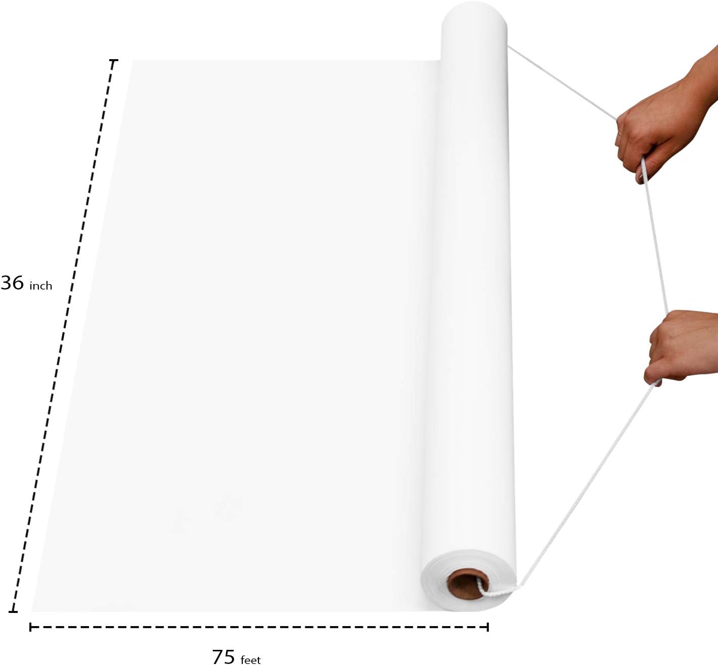 Party Essentials White Aisle Runner 75ft x 3ft