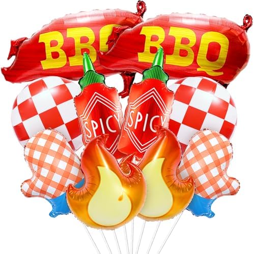 BBQ Balloons Decor Kit for Baby Q and BBQ Parties