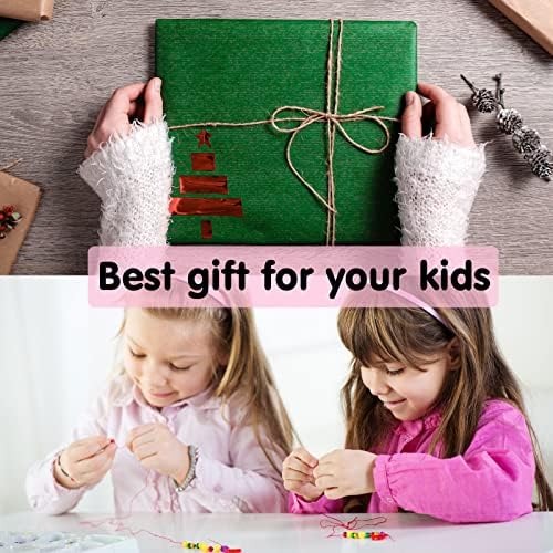 Dowsabel Bracelet Making Kit with 300 Pony Beads
