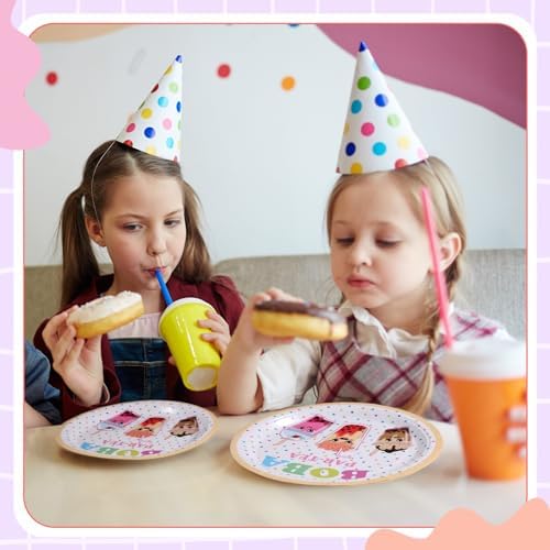 Hoolerry Bubble Tea Party Decorations Set 122 Pcs