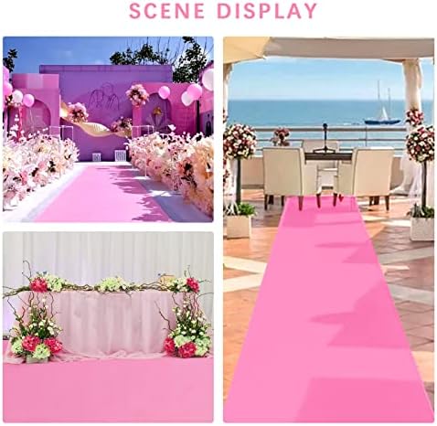 Pink Wedding Aisle Runner Carpet Rug Roll