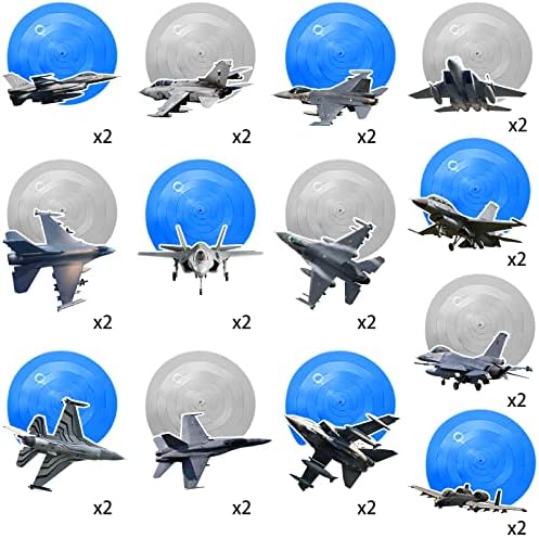 26 Piece Airplane Hanging Streamer Decoration Set for Parties