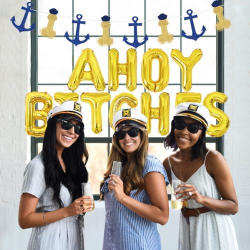 Nautical Bachelorette Balloon Banner Set