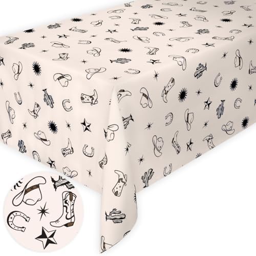 XO Fetti Western Tablecloth 9 x 45