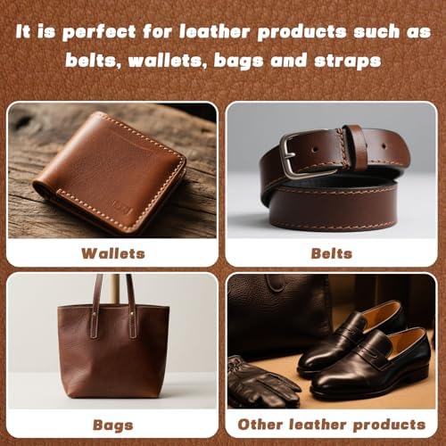 200g Leather Edge Sealer Kit for Smooth Glossy Edges