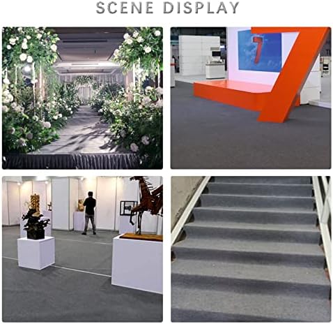 Grey Aisle Runner Carpet Wedding Rug 15x30m