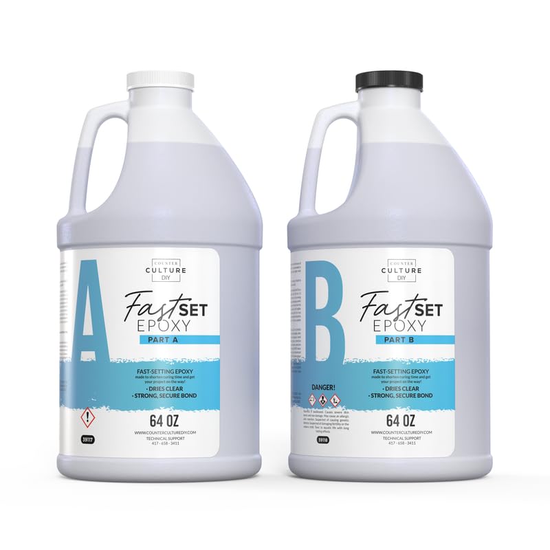 Counter Culture DIY Fast Set Epoxy Resin 1 Gallon Kit
