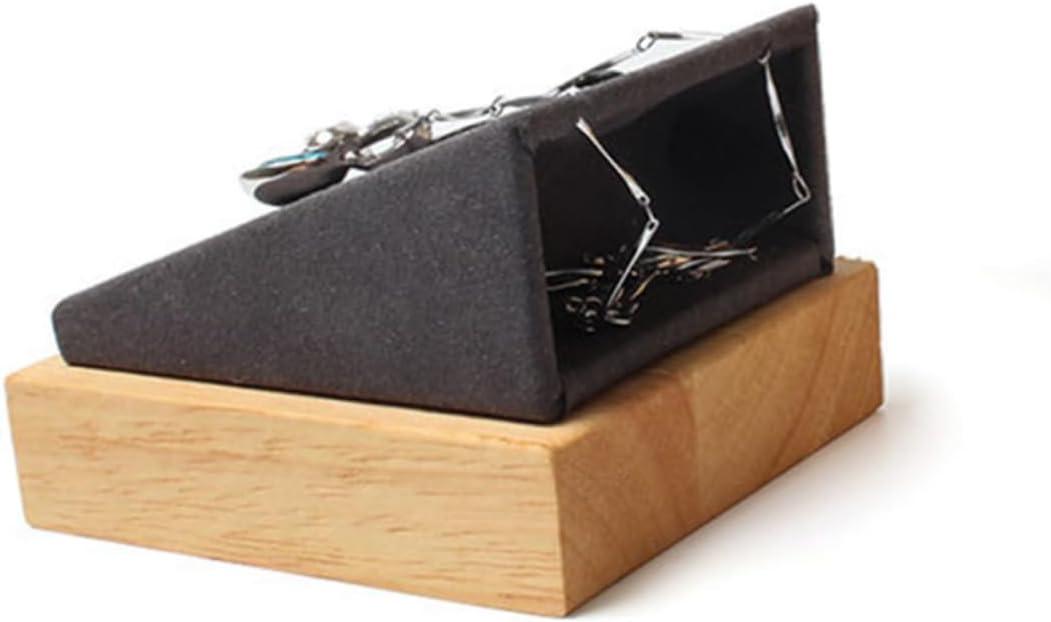 Wooden Jewelry Holder Display Stand Storage Rack