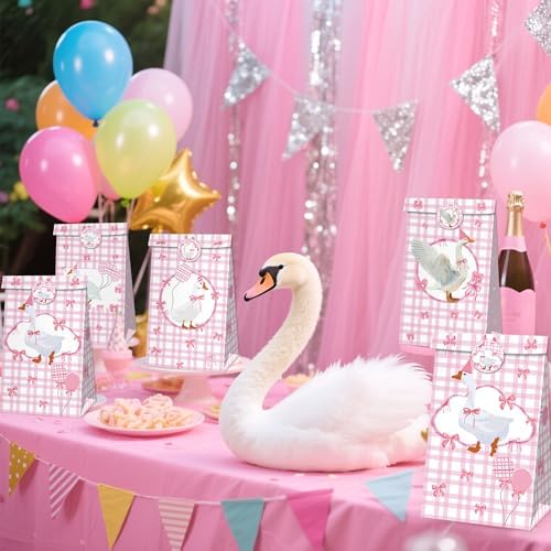 12 Pcs Pink Silly Goose Party Favors Supplies