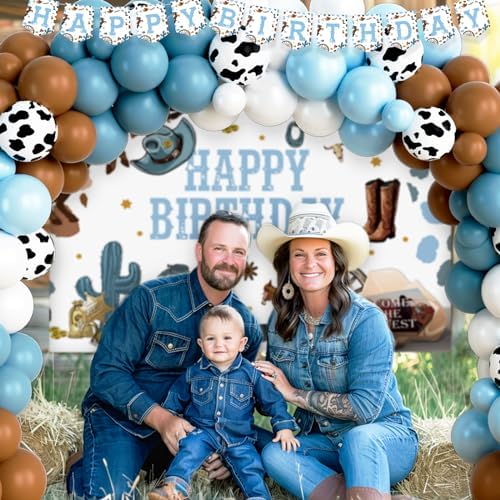 Cowboy Party Decorations Set for Boys