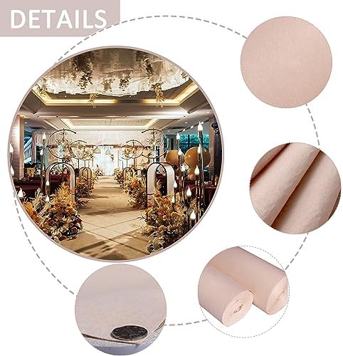 Champagne Wedding Aisle Runner Carpet Rug for Events