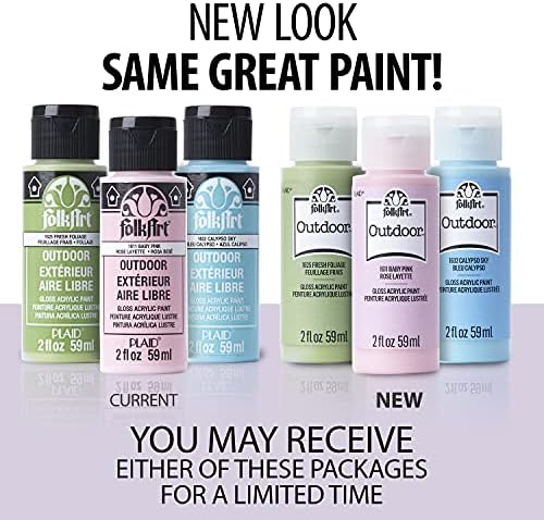 FolkArt Outdoor Acrylic Paint 2 oz Flow Medium