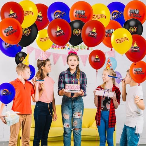 35Pcs Car Party Balloons with 5 Styles
