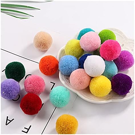 HANRUO Multi Size Pompones Fluffy Plush Decor