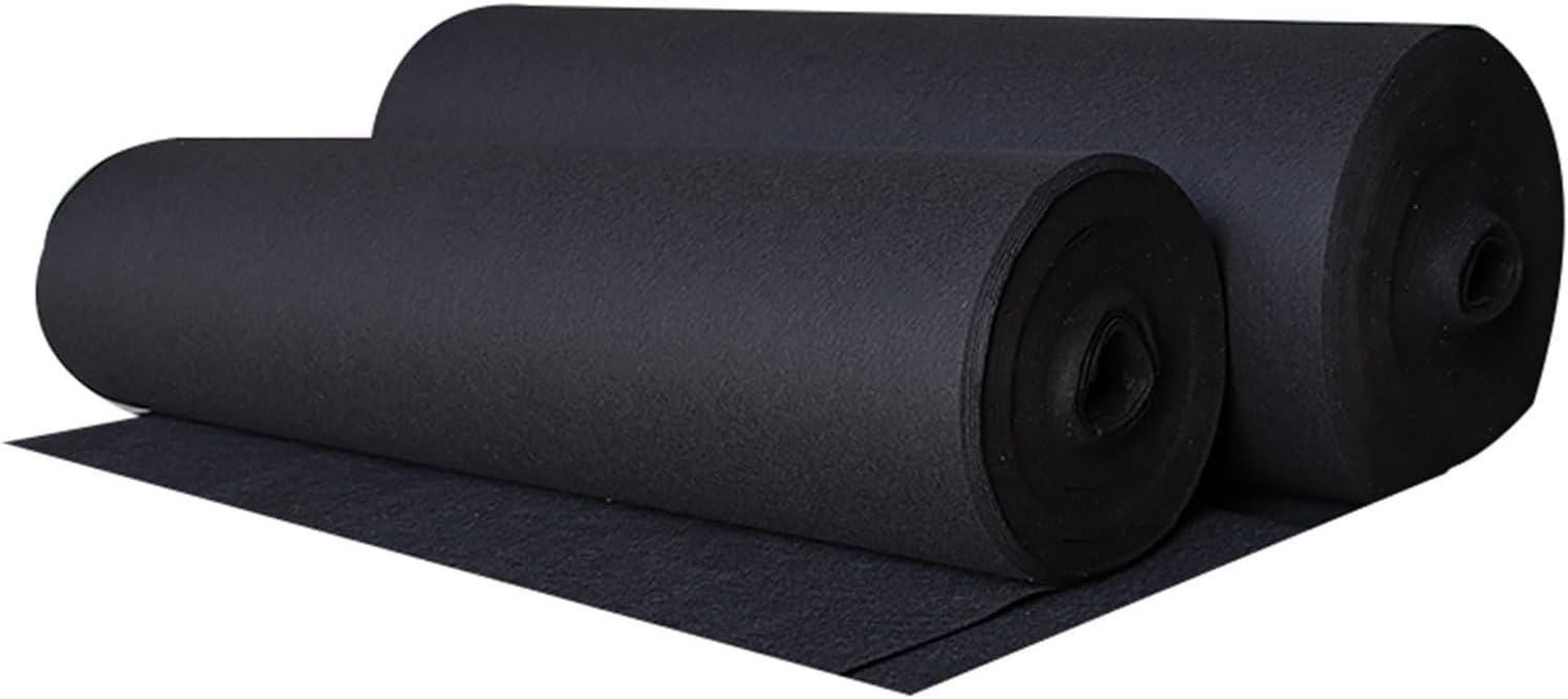 Black Aisle Runner 2mm Thickness Wedding Carpet