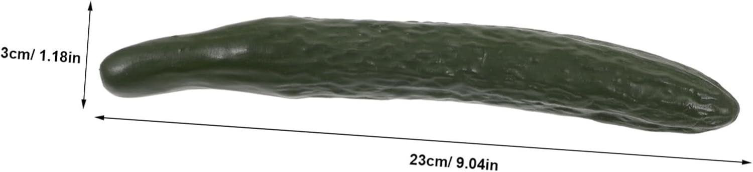 Ceramic Cucumber Calligraphy Brush Holder Decor