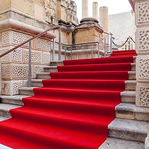 Red Carpet Runner for Wedding Ceremony and Event Decor