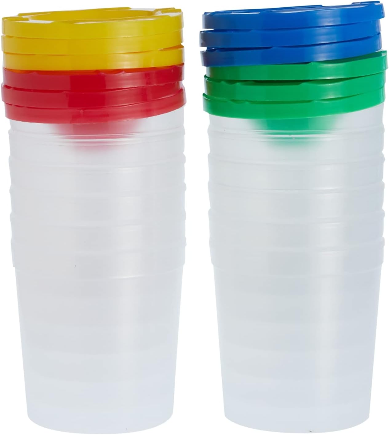 Juvale 12 Pack Spill Proof Paint Cups With Lids for Kids