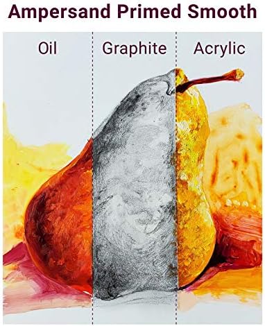 Ampersand Art Supply Wood Gesso Panel 5x7