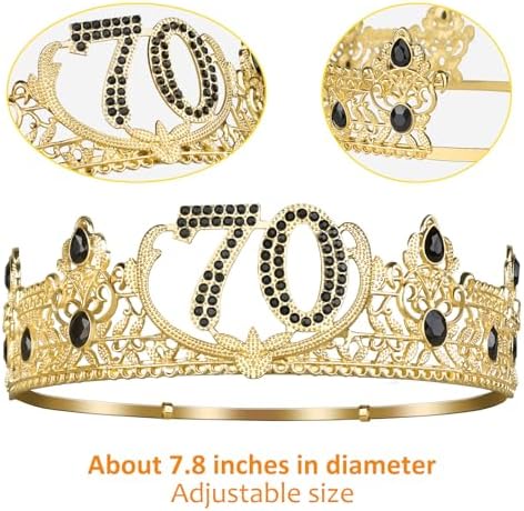70th Birthday Party Decor for Men Pack