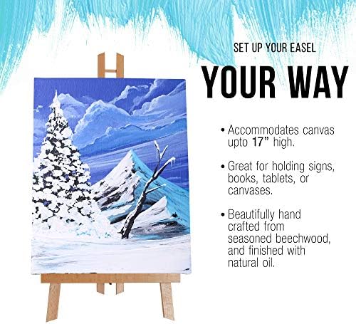 US Art Supply 18 Large Tabletop Easel Pack of 6