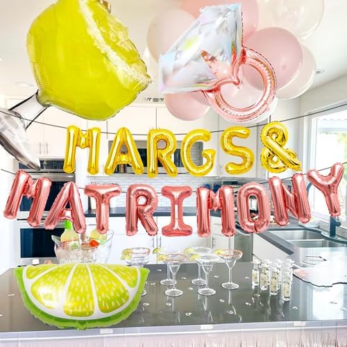 JeVenis Margarita and Matrimony Bachelorette Balloons