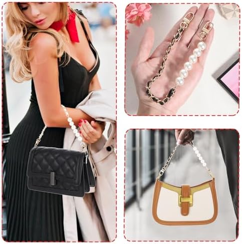 TIESOME 2 Pcs Bag Extender Chain for Handbags