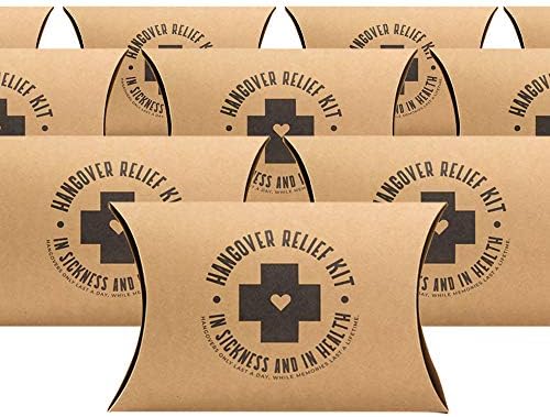 Pop Fizz Designs Bachelorette Hangover Kit Boxes 10 Pack