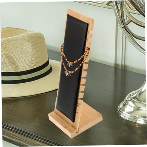 1pc Lightweight Freestanding Jewelry Display Stand for Necklaces and Chains