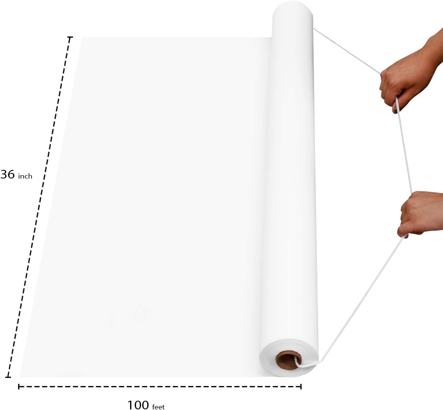 Party Essentials White Aisle Runner 100ft x 3ft