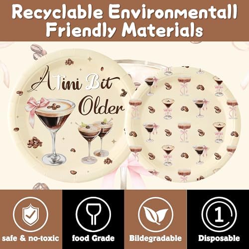 A Tini Bit Older 140 Pcs Party Supplies Set for 20 Guests