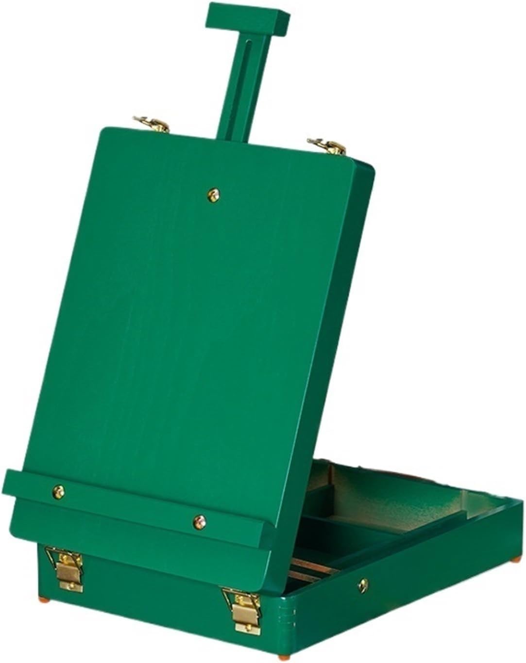 Adjustable Wooden Art Easel Storage Box for Artists and Students
