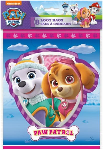 Paw Patrol Girl Pink Party Supplies Bundle
