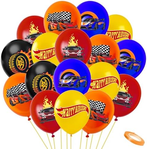 35Pcs Car Party Balloons with 5 Styles