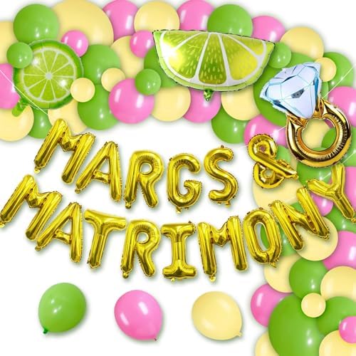 Margs Matrimony Bachelorette Balloons 62pcs Set