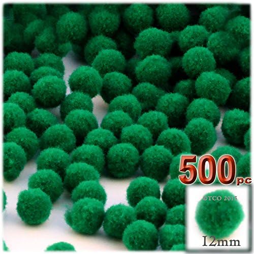 The Crafts Outlet 500-Piece Purple Pom Poms