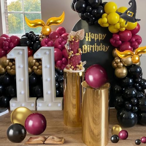 Halloween Balloon Arch Kit 139Pcs Wizard Theme Decor