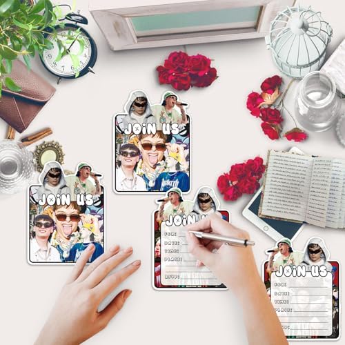 20pcs Peso-Pluma Invitation Cards for Birthday Party Decoration