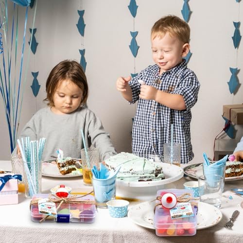 Wonderjune 24 Piece Fishing Party Favor Set