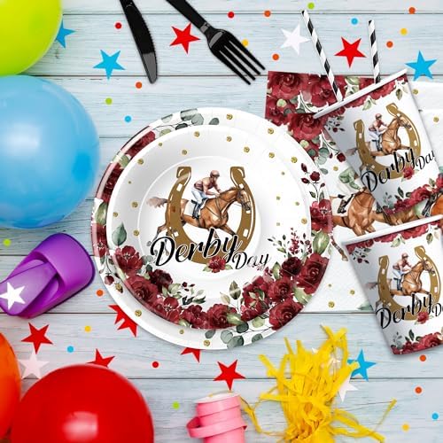 Derby Day Party Decorations Set for 24 Guests