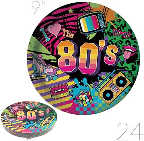 Oojami 80s Party Pack Serves 24 Guests