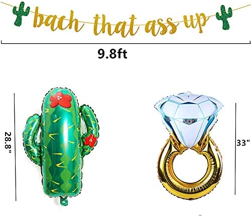 Mexico Fiesta Bachelorette Party Decor Balloons
